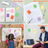 EOOUT 30 Pack Sticky Notes, 1.5x2 Inches, 10 Bright Colors Self-Stick Pads, Super Adhesive, 75 Sheets/Pad