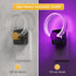 180 L LOHAS LED Night Lights Plug into Wall, Changing RGB Night Light with Dusk to Dawn Sensor, Rotatable Bubble