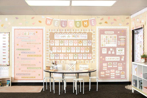 Teacher Created Resources Terrazzo Tones Bulletin Board - Alphabet Affirmations (TCR7202)
