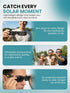 12312-2 1 Pack SPORTS WORLD VISION Solar Eclipse Glasses, ISO & CE Certified, Perfect Paper Glasses, Safe Shades