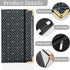 Server Book, Server Books for Waitress with Zipper Pocket, Cute Waitress Book with Pen Holder, PU Leather Serving Books