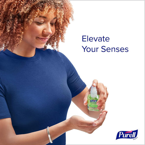 2 oz (Pack 6) 3907-04-EC Purell Advanced Hand Sanitizer Gel Infused with Essential Oils, Energizing Mint, fl