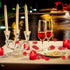 LANKER 12 Pack Red Flameless LED Tea Lights Candles, Battery Operated Electronic Fake Candles