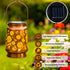 1PCS ANYTALK Sunflower Solar Lantern Lights, Outdoor Lanterns Garden Decor, Hanging Solar Lantern for Backyard Porch