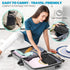 Tailbone Inflatable Travel Seat Cushion, Airplane Seat Cushion for Long Flights & Car Rides, Portable Air Pad