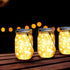 12 Pack 30 Ostritec Solar Mason Jar Lights Lids, Led Fairy Lights(Jars Not Included), Outdoor Hanging Mason Jar Solar