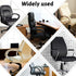 Office Chair Armrest Covers, Zipper Slipcover, Removable Stretch Chair Armrest Covers, Protectors for Office Chair