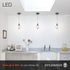 60W Dimmable ST19 Bulb 800 1 Pack (75513) LEDVANCE Sylvania Vintage Lowell Cage Pendant Light Fixture, LED Edison