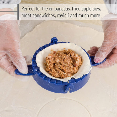 BTaT Dough Press Set 3 Pack - Empanada, Dumpling, Hand Pie Press, Mini Pie Maker, Pastry Press