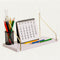 KjsEphitelian Cubicle Shelf For Fabric Walls With Hooks12x6.0in White Wooden Cubicle Shelf Hanging