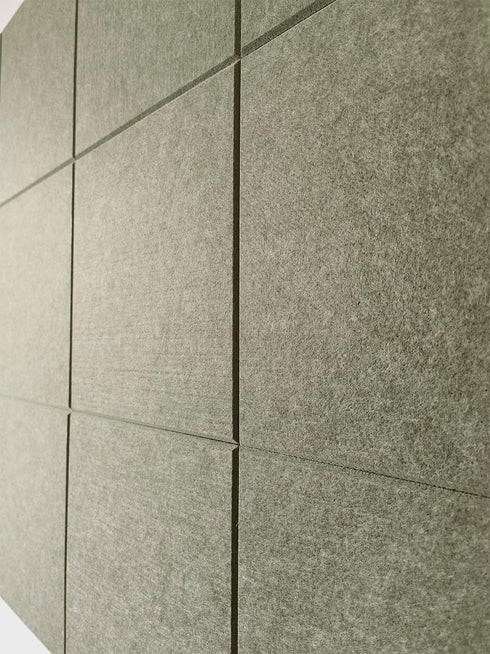Large Cork Board Alternative - 47"x35" 12 Pack Felt Wall Tiles with Safe Removable Adhesive Tabs