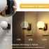 2 Pack, 3000K 0-100LM L LOHAS LED Night Lights Plug Into Wall Dusk to Dawn Sensor, Nightlight, Adjustable Brightness