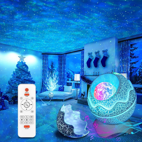 Rossetta Galaxy Projector, Star Projector for Bedroom, Night Lights for Kids Room