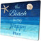 SuoLong "Beach is My Happy Place" Personalized Design 9.5 x 7.9 inches, Rectangular
