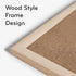 U Brands Cork Bulletin Board, 17 x 23 Inches, Light Birch Wood Frame (265U00-01)