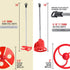 TCP Global 2 Types of Paint Mixer Blade Drill Tools for Mixing Quarts to 2.5 Gallon Buckets, 14" Long
