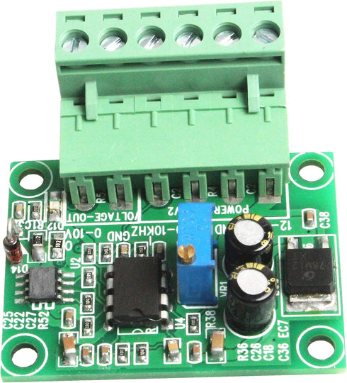 NOYITO Frequency to Voltage Converter Module 0Hz - 10KHz to 0-5V, Digital to Analog Converter Module