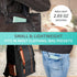 Tiny Notebook, 3x4 Small Notepad, A7 Leather Hardcover Mini Notebook, 4 Pack with Elastic Band, Black Pocket Notebooks
