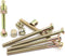 binifiMux 6-Pack M6-1.0 x 80mm Furniture Barrel Nuts for Crib Cot Baby Bed, Allen Head Hex Drive
