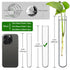 12pcs Glass Test Tubes 70ml, 25x180mm Borosilicate for Scientific Experiments, Party, Home Decorations, Plant