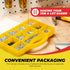 Top Quality Nail Assortment Kit - Over 1800 Multipurpose Hardware Nails in 11 Sizes - Non Bendable & Sturdy Box