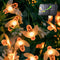 oopswow Solar String Lights Outdoor, 2Pack 30LED Honey Bees Fairy Lights, 8 Modes