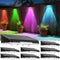 Solar Fence Lights Outdoor 8 Pack - 8 Modes (RGB Cycle/Fixed), Fence