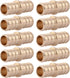 SharkBite 1/2 Inch Crimp Coupling, Pack of 10, Brass Plumbing Fitting for PEX Pipe