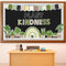 ZOiiWA 98 Pcs Summer Greenery Bulletin Board Decorations, Plant Kindness Set for School Home Office Wall Decor