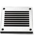 Vent Systems 4'' x 4'' Inch Galvanized Air Vent Cover, Metal Air Return Grill with Pest Guard Screen
