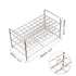 uxcell Stainless Steel Test Tube Holder Rack 50 Hole 3 Layer for 10-13mm Tubes