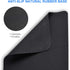 cimetech Mouse Pad, Non-Slip Rubber Base, Water-Resistant, Stitched Edge, Premium-Textured, 10.6×8.3 inches (1MM-Black)