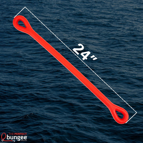 24" The Perfect Bungee Boat Snubber Dock Line Shock Absorber, Heavy Duty, Made in USA