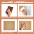 SUNGIFT Cork Board 12"x12" - 1/2" Thick Square Bulletin Boards 6 Pack with 50 Push Pins for Wall