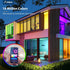 1 Pack 5/6 Inch 12W=110W 1100LM, Amico WiFi LED Recessed Can Smart Matter Lights, RGBCW Color Changing Retrofit