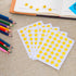 Kenkio 8270 Count Colorful Star Stickers Self-Adhesive Labels, Stars Stickers