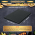 6 Pack 4 8.5" 11" View Menu Holder Menu Covers x | Restaurant Menu Covers Diploma Cover Black Leather Menu Sleeves Book