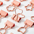 Mr. Pen Cute Binder Clips - 18 pcs in 6 Styles, Medium & Small Binder Clips for Office Supplies