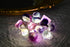 6.5 20 Nature Colorful Fluorite Crystal String Lights FT LED Powered by AA Batteries(not Included), Gift for Women Men