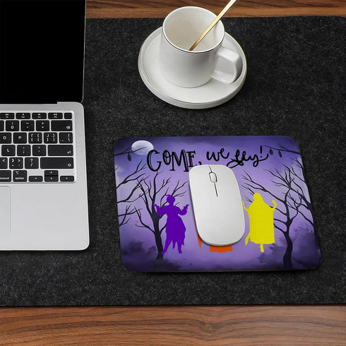 Halloween Jack and Sally Vampires Gifts Mouse Pad for Friends, Trick or Treat Gift Mouse Pad for Birthday Halloween