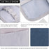 EASTHILL Big Capacity Pencil Case Pouch, Simple Stationery Bag for School, College, Office Organizer for Teens & Adults