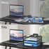 DALTACK 2 Pack 3 Tier Letter Tray Paper Organizer, Mesh Metal Desk File Organizer for Home & Office