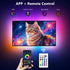 40-60 Inch 8.2ft 16 PANGTON VILLA TV LED Backlight for TV, LED Lights for TV with Bluetooth APP & Remote Control, Color