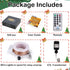132 400 8 Dimmable Feet LEDs Copper Wire String Lights with Switch, Christmas Lights Indoor Decoration for Party