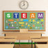 STEAM Bulletin Board Decorations – STAEM Science Bulletin Board Welcome Cutouts for Classroom Decor