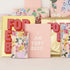 ban.do Mini Spiral Notebook, 9" x 7", 160 Lined Pages with Pockets, I Am Very Busy