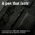 Everyman Black Grafton Pen - Premium Gel Ink, EDC Metal Pen, Luxury Writing Instrument, Perfect Gift for Men