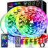Leeleberd 130 ft Led Lights for Bedroom,(2 Rolls of 65FT) Bluetooth Smart APP