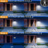 318 3 IP65 2 Pack vighep Large Solar Motion Lights Outdoor, LED Super Bright Shed Lights with Lighting Mode, Waterproof
