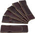 Soft Full Grain Genuine Leather Single Pen Case Holder Pouch Sleeve Protector for Pens Pencils (Brown Cow, Set of 6)